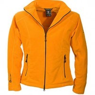 Damen-fleecejacke-orange