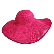 Beach-hat-pink