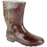 Gummistiefel-leopardenmuster