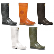 Gummistiefel-dunkelbraun
