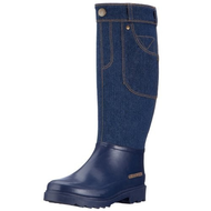 Gummistiefel-blau-damen