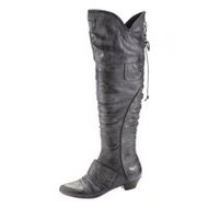 Mustang-overkneestiefel