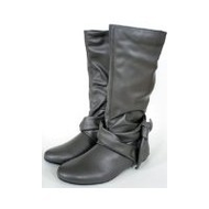 Slouch-boots-grau