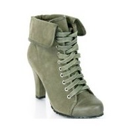 Damen-boots-khaki