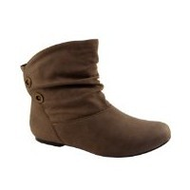 Damen-boots-braun-fell