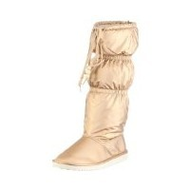Flip-flop-damen-stiefel-gold