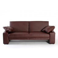 Klappsofa-braun