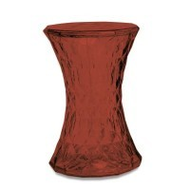 Kartell-hocker-rot