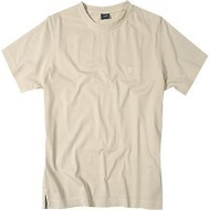Maenner-t-shirt-beige