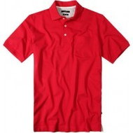 Poloshirt-herren-rot-baumwolle