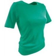 Damen-basic-shirt-gruen