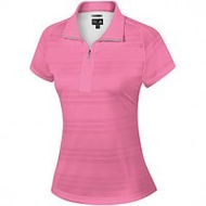 Damen-poloshirt-pink