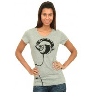 Damen-t-shirt-melange