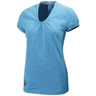 Damen-t-shirt-hellblau