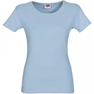 Damen-t-shirt-blau-groesse-l