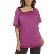 Yessica-damen-t-shirt-violett