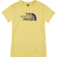 The-north-face-damen-t-shirt-gelb