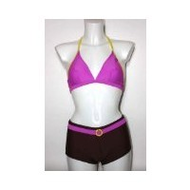 Neckholder-bikini-braun