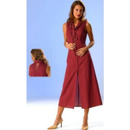 Kleid-bordeaux-groesse-l