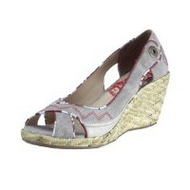 Mustang-damen-sandalen-beige