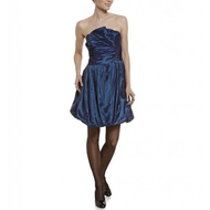 Damen-kleid-blau