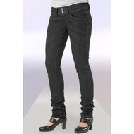 Damen-jeans-schwarz