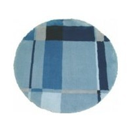 Badteppich-blau-rund