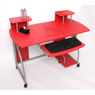 Schreibtisch-rot