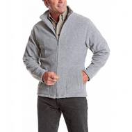 Herren-cardigan-grau