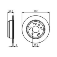 Honda-legend-bremsscheibe