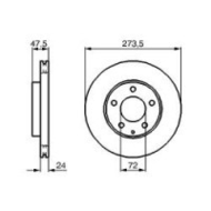 Mazda-premacy-bremsscheibe