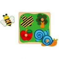 Jumbo-spiele-holzpuzzle-biene-apfelbaum-schnecke