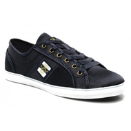 Damen-sneakers-blau-satin