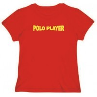 Polo-damen-t-shirt-rot