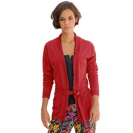 Alba-moda-strickjacke-rot