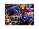 Collage-aus-bildern-der-blue-haley-band