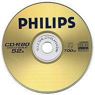 Philips-cd-r80-10pk-silber