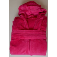 Herren-bademantel-pink