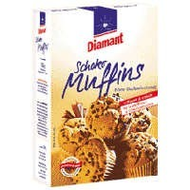 Diamant-schoko-muffins