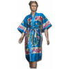 Damen-bademantel-tuerkis-kimono