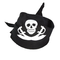 Kopftuch-schwarz-piraten