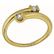 Volare-ring-2-brillanten-gelbgold