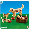 Playmobil-7366-hund-mit-welpen