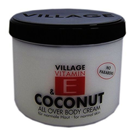 Village-vitamin-e-body-cream-coconut