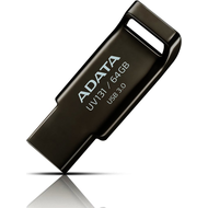 Adata-flash-drive-uv131-64gb-chrom-grau