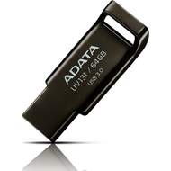 Adata-flash-drive-uv131-64gb-chrom-grau